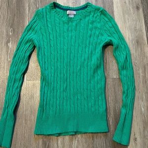 JCP Green Long Sleeve Sweater